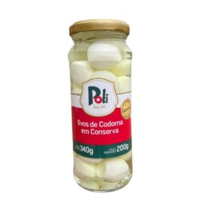 Ovos de codorna em conserva 200g