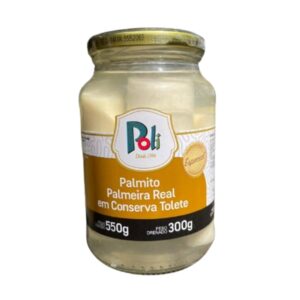 Palmito palmeira real em conserva tolete 300g