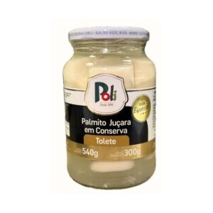 Palmito juçara em conserva tolete 300g Poli