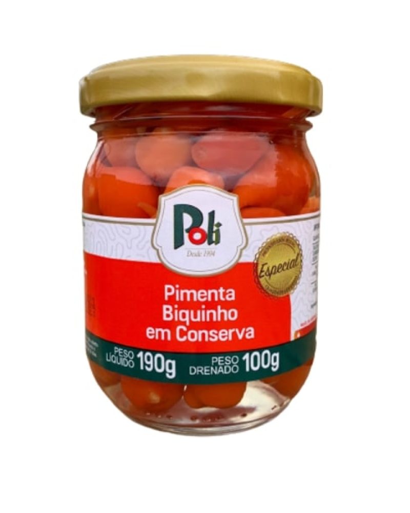 pimenta biquinho poli 100g